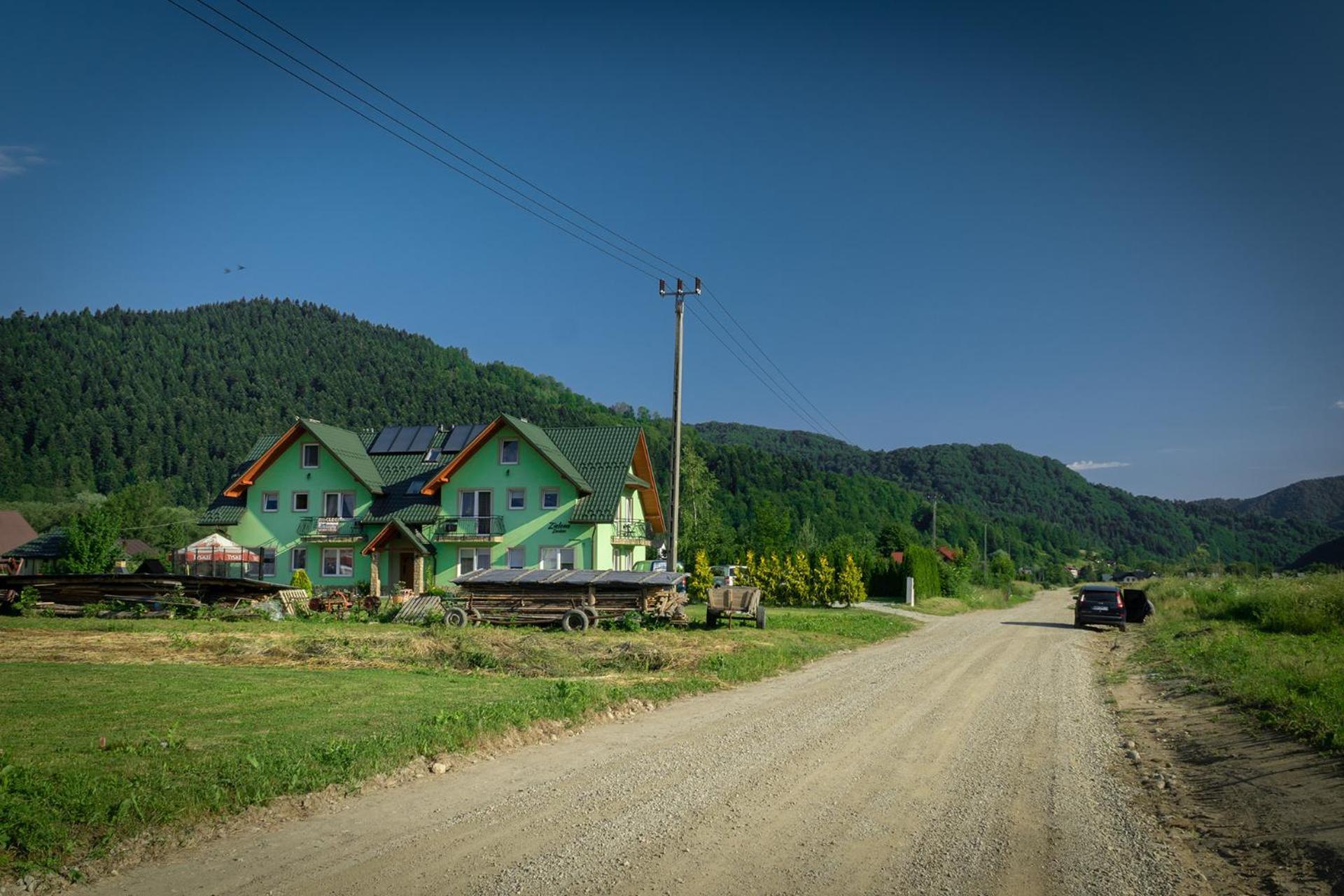 Zielone Zacisze Hotel Krościenko Exterior foto